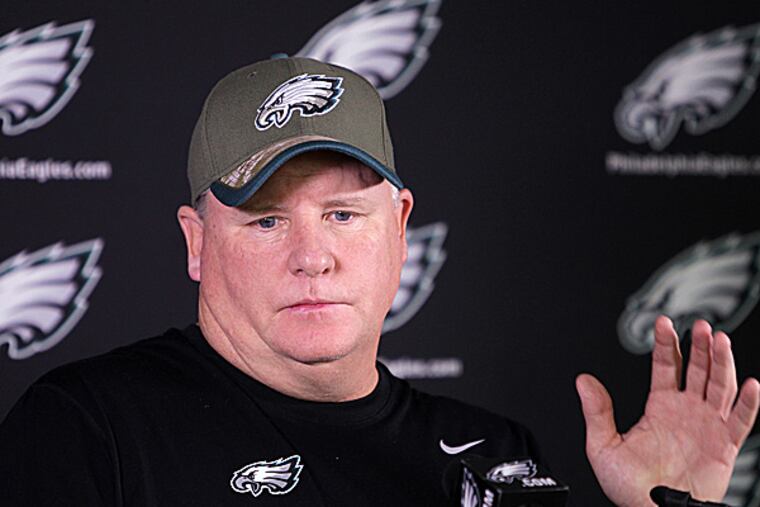 Eagles head coach Chip Kelly. (David Maialetti/Staff Photographer)