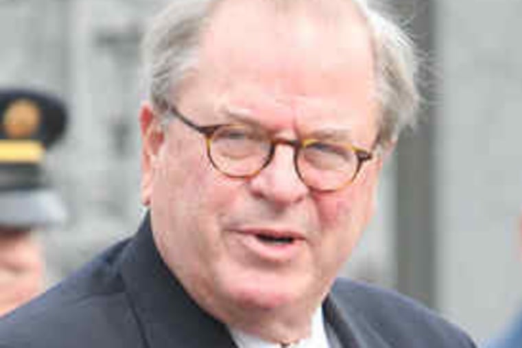 Ron Castille, chief justice of the Pa. Supreme Court, in 2007. He often pays tribute: "Angel Mendez gave me my life . . ."