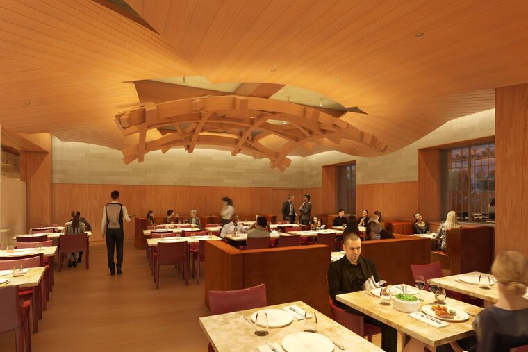 Stir, designed by Frank Gehry at the Philadelphia Museum of Art.