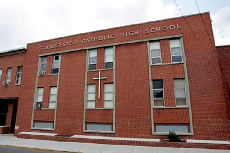 The Camden Diocese is is proposing to build a new regional high school, but would close the existing Gloucester Catholic High School pictured here. (file photo)