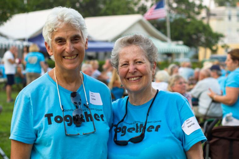 Luisa Paster and Harriet Bernstein of Ocean Grove United - Credit: For the Inquier / Chris Spiegel