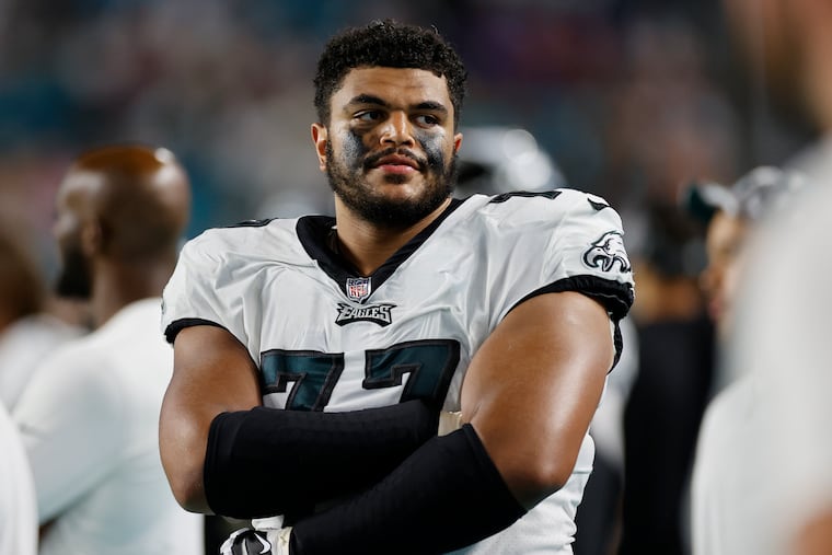 Former Eagles first-round pick Andre Dillard is headed to the Titans.