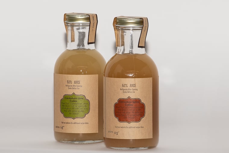 Mixers by the West Chester-based Bar Spoon Beverage Co.