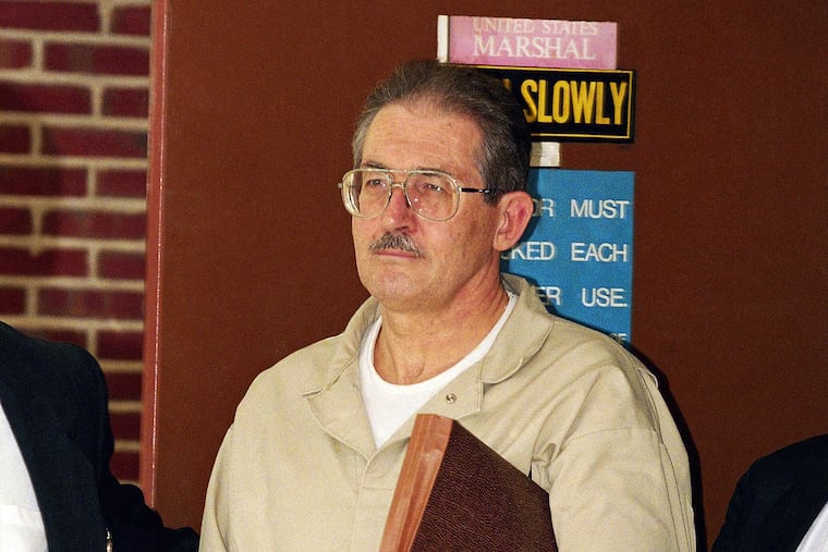 Former CIA agent Aldrich Ames leaves federal court in April 1994 after pleading guilty to espionage and tax evasion conspiracy charges in Alexandria, Va.