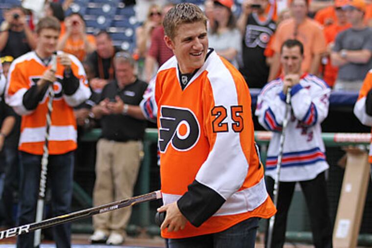 The Flyers will host the New York Rangers in the 2012 Winter Classic at Citizens Bank Park. (Michael Bryant/Staff Photographer)