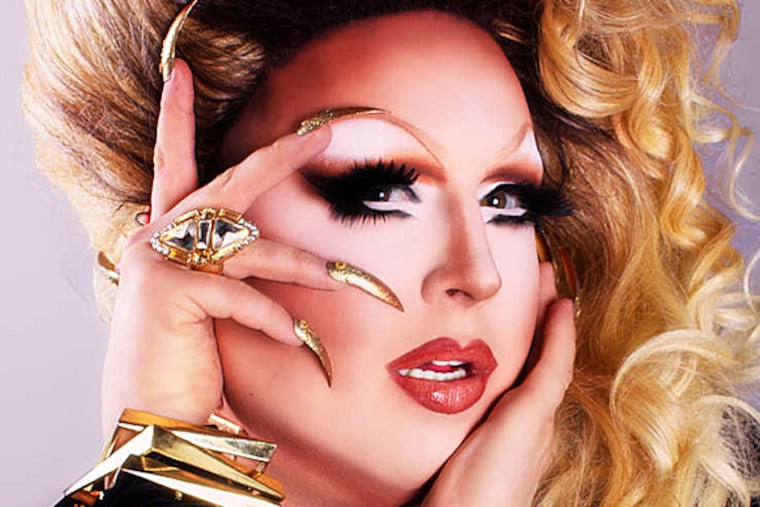 Braden Chapman, who conceived "Divine/ Intervention" and who performs as Mimi Imfurst. (Photo credit: Jonathan Hernandez)