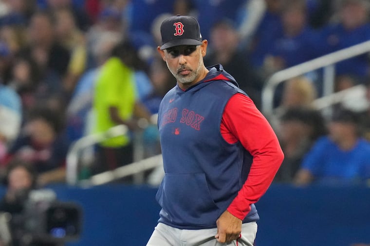 Alex Cora was fired by the Red Sox on Saturday.