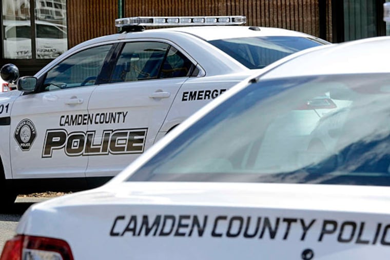 A woman was struck and killed by a Camden County Police car in East Camden.