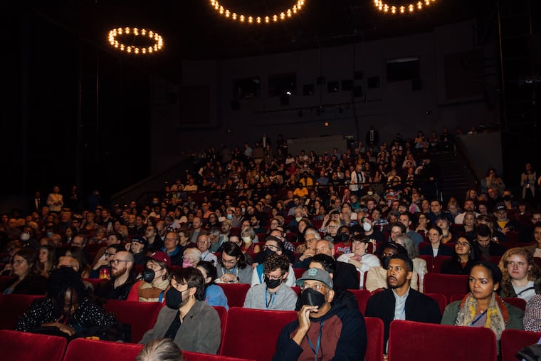 Moviegoers take in a recent screening at the Philadelphia Film Center.