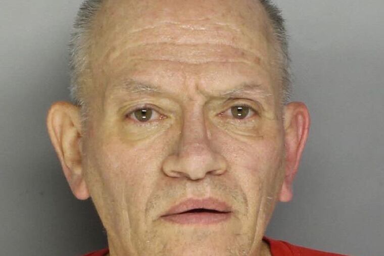 John Sugalski, 66, was arrested late Thursday, charged with helping his roommate rob a 7-Eleven in Langhorne at knifepoint.