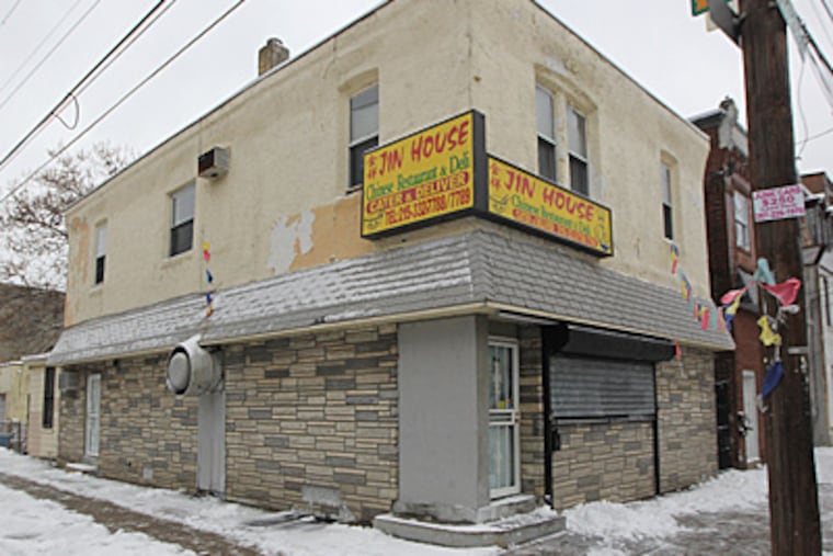 Jin House restaurant where owner, Huang Xiang, was shot and killed (Michael Bryant / Staff Photographer)