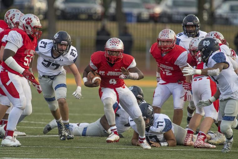 St. Joseph High’s Qwahsin Townsel signed to play linebacker at Villanova.