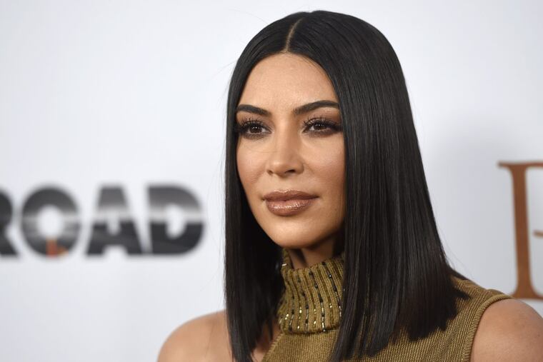 Kim Kardashian West arrives at the U.S. premiere of “The Promise” at the TCL Chinese Theatre in Los Angeles.