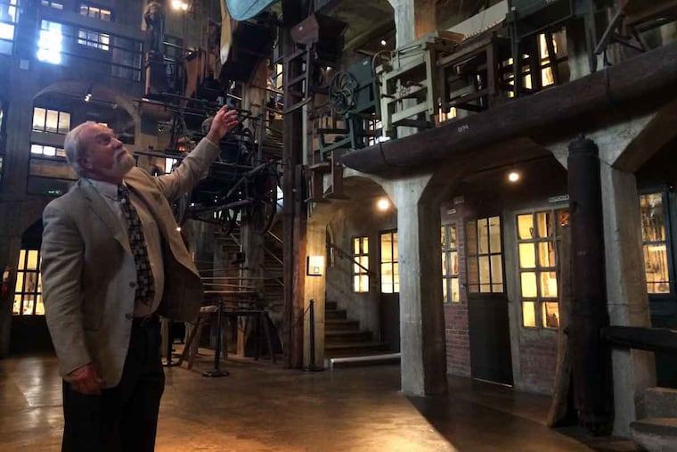 Executive director Doug Dolan of the Mercer Museum.