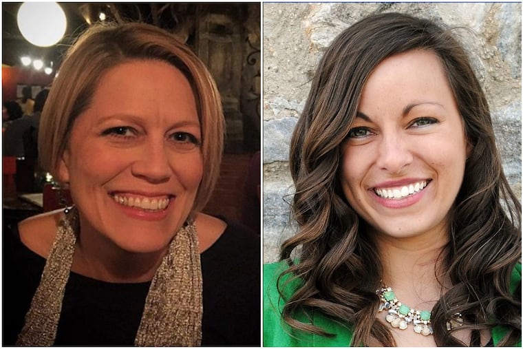 Police say Jennair Gerardot (left) shot and killed Meredith Chapman (right) before committing suicide.