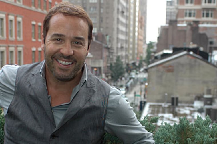 Piven's new movie, "The Goods: Live Hard Sell Hard," debuts Friday.