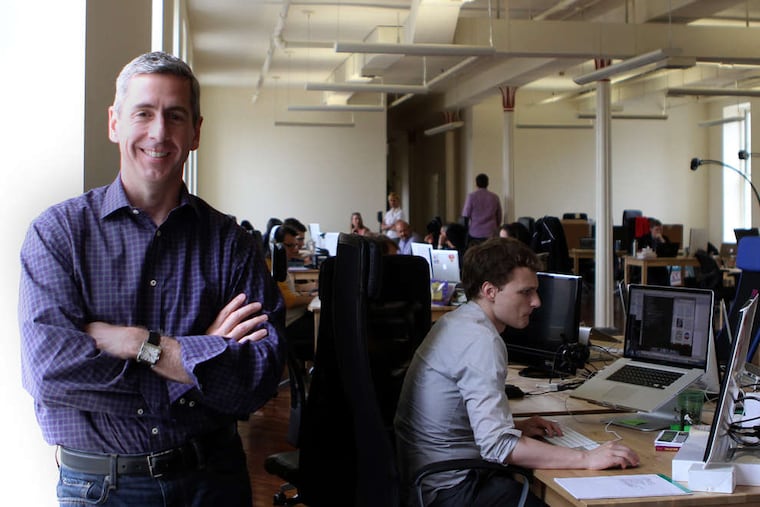 Bob Moul in 2013 at one of his former companies. In his new venture, he's tackling security against AI invaders.