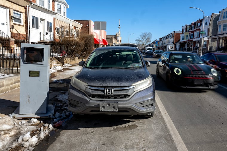 A PPA speed-enforcement camera near William L. Sayre High School in the 5700 block of Walnut Street. The cameras will begin operation Feb. 17, but violators will receive warnings at first. Fines start April 20.