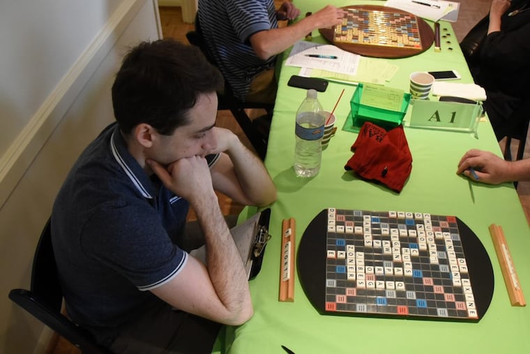 Will Anderson, the U.S. National Scrabble Champ, ponders his next move.