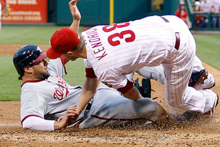 There was more vitriol in the jeers directed at the Phillies than at the Nationals on Monday. (Yong Kim/Staff Photographer)