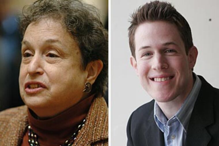 State Rep. Babette Josephs on Gregg Kravitz: “This guy’s a gem.” Kravitz on Josephs: “That kind of taunting is ... damaging.”