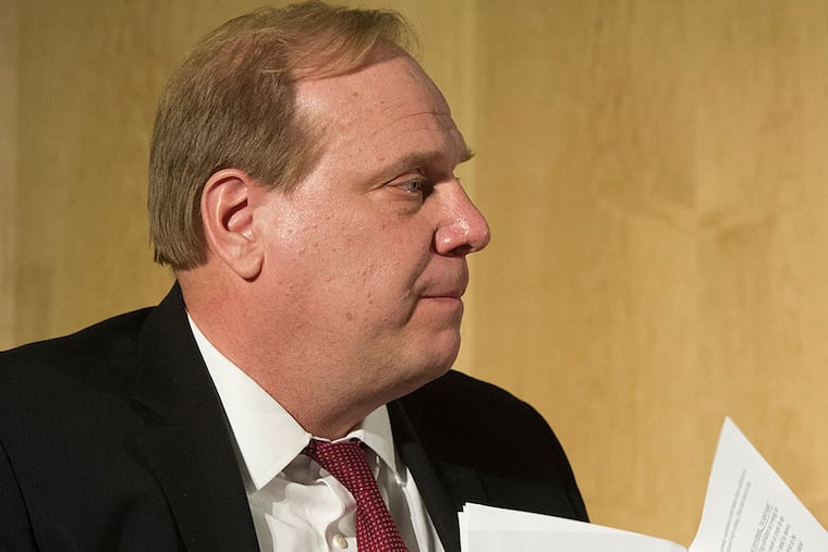 "If these students disappear, we've created a social justice crisis in New Jersey, because our achievement gaps are just too big to ignore," N.J. Education Commissioner David Hespe told the Senate Education Committee. (CLEM MURRAY / Staff Photographer)