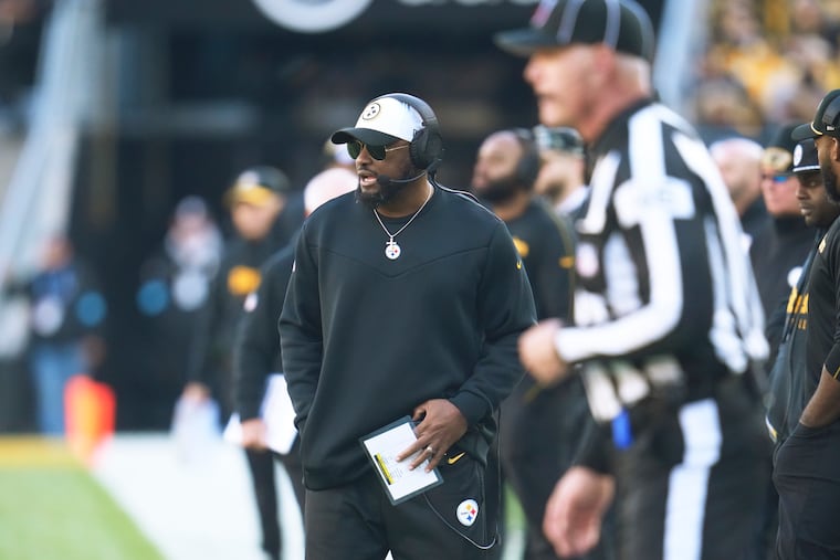 Pittsburgh Steelers coach Mike Tomlin praised Saquon Barkley ahead of his team's matchup with the Eagles on Sunday.