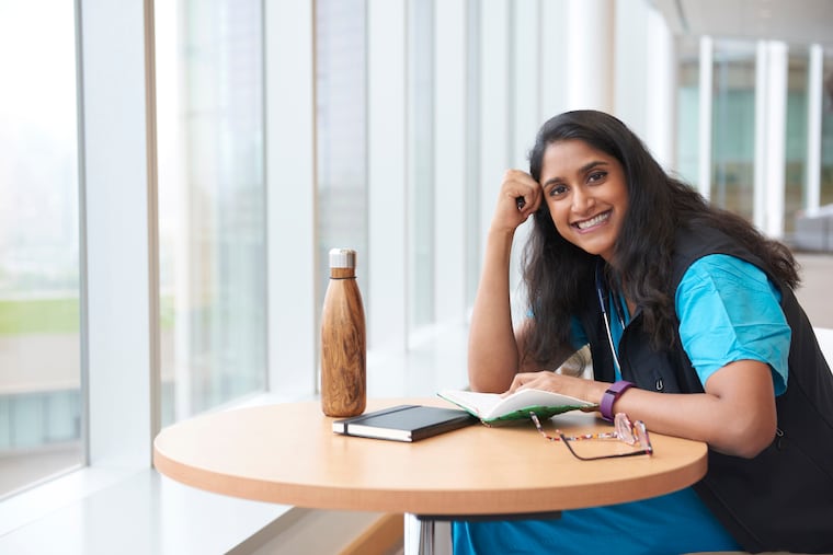 Vidya Viswanathan, who is about to graduate from the Perelman School of Medicine at Penn, is a writer and artist who found time to found Doctors Who Create, which hosted its first public event last weekend in Philadelphia.