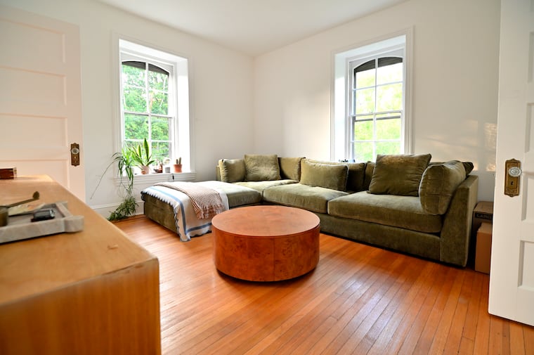 The family room in Giordano and Saylor's home.