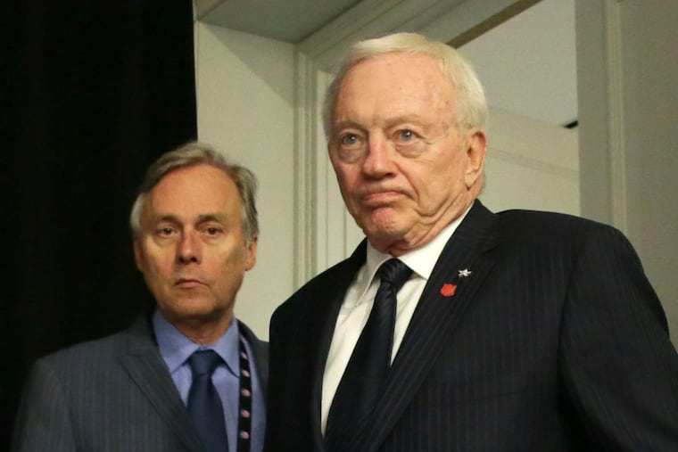 Cowboys owner Jerry Jones is still lamenting the Eagles’ success, but offered a surprising admission: He actually rooted for the Birds during the Super Bowl.