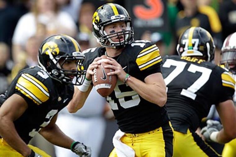 Iowa has won eight of its last nine games against Penn State. (Charlie Neibergall/AP)
