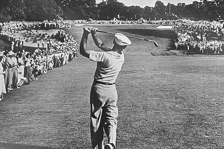 Sixty-three years later, it remains the most enduring image in golf. And there's not even a close second. (Photo credit: Hy Peskin)