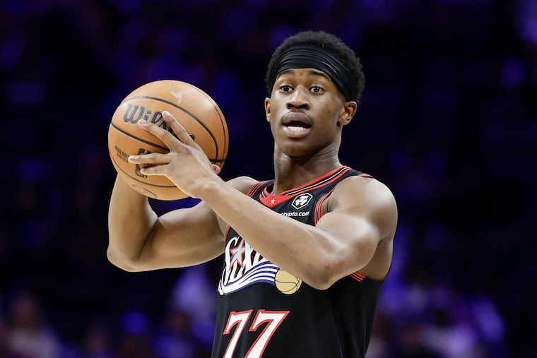 Sixers guard VJ Edgecombe showcased his playmaking with 11 assists against the Bucks.