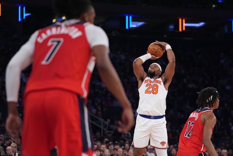 New York Knicks forward Guerschon Yabusele appreciates the Sixers for taking a chance on him and saving his NBA career.