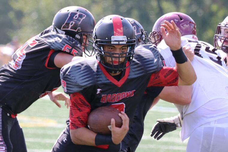 Haddonfield senior Nick Patrizi plays against his uncle, Cinnaminson coach Mario Patrizi, in Saturday’s South Jersey Group 2 semifinals.