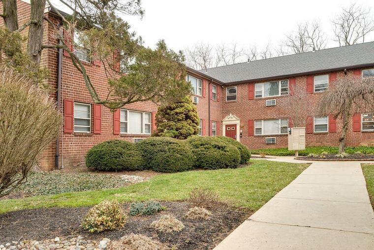 The Fallsview complex in East Falls is walkable to two train stations.