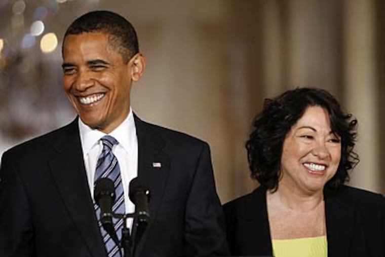 Sonia Sotomayor, a U.S. federal appellate judge, has been nominated by President Obama to become the first Hispanic justice on the U.S. Supreme Court. (Pablo Martinez Monsivais/AP)