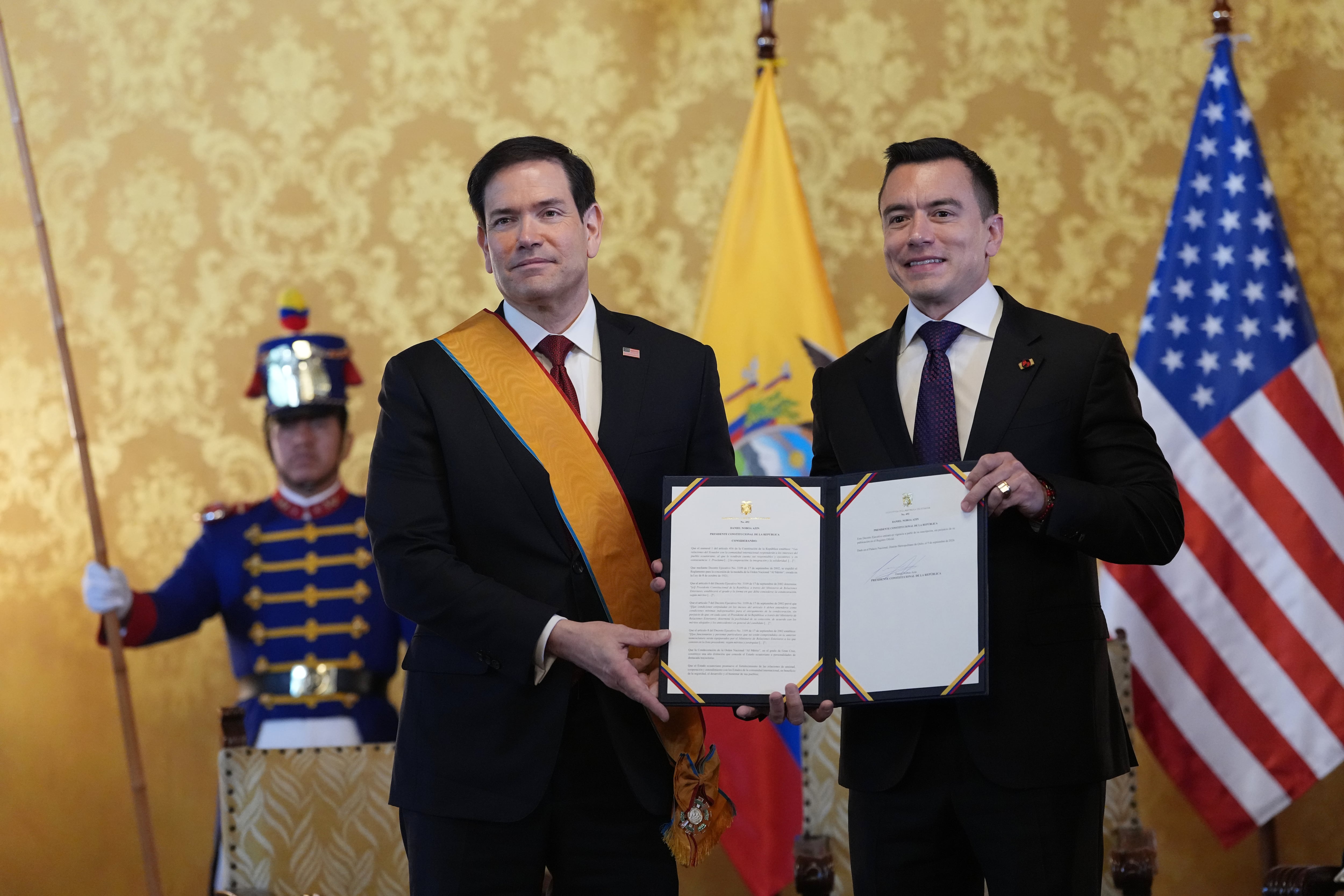 Rubio outlines dual approach to drug trafficking: allied cooperation and maritime interdiction