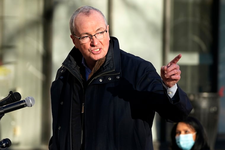 New Jersey Gov. Phil Murphy, shown in December.