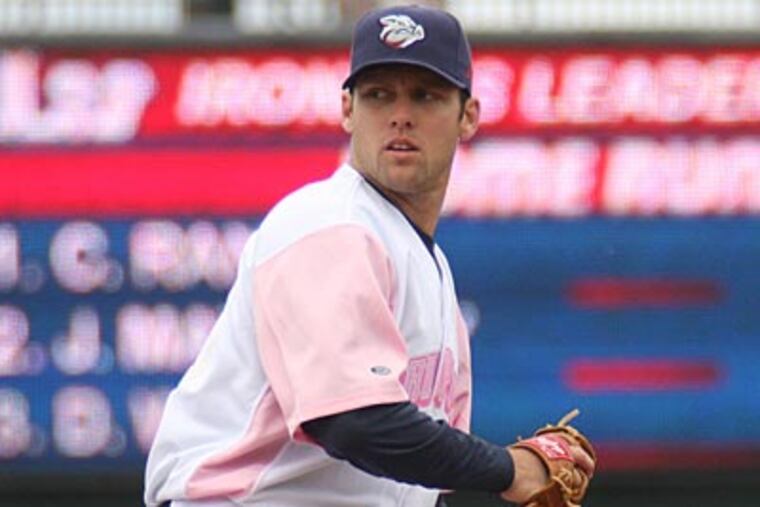 "It's certainly been a roller coaster," Phillies prospect Joe Savery said of his experience. (Photo by Frank Mitman)