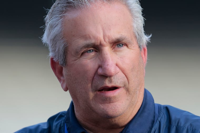 Head football coach Ray Priore won Ivy League titles at Penn in 2015 and 2016.