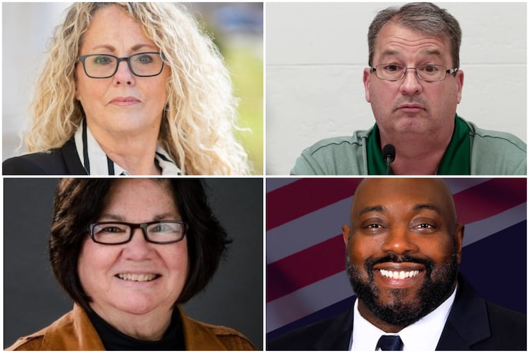 Liz Piazza (top left), Brian Burke (top right), Joanne Phillips (bottom left), and Richard Womack.
