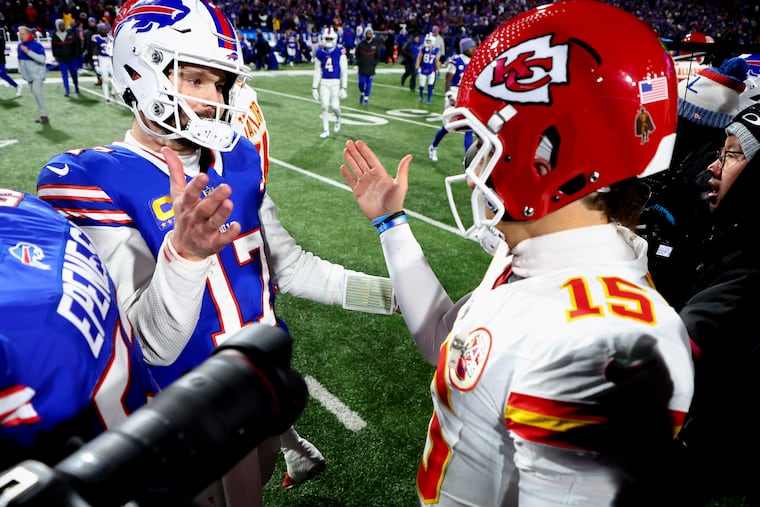 Josh Allen and the Bills will renew acquaintances with Patrick Mahomes and the Chiefs on Sunday.