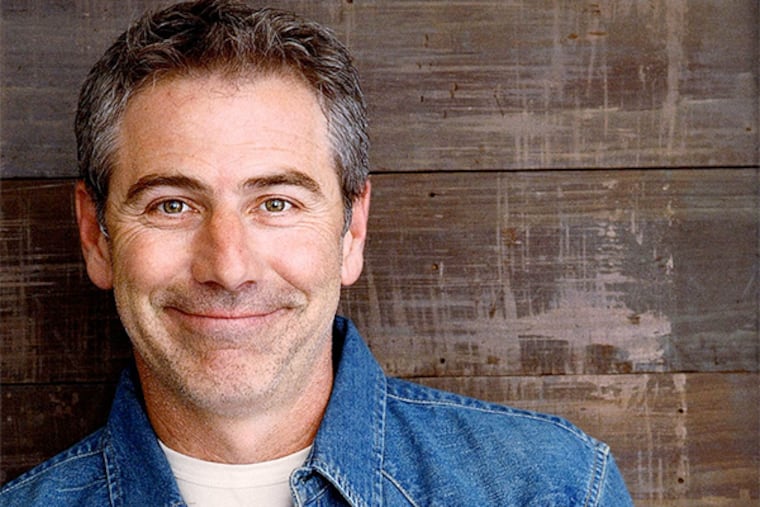 Paul DiMeo, the Media native and famously emotional carpenter from "Extreme Makeover: Home Edition," is now building cabins for people who want to get away from it all - including their flat screens - in National Geographic Channel's "Building Wild."