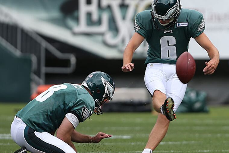 Eagles kicker Alex Henery. (David Maialetti/Staff Photographer)