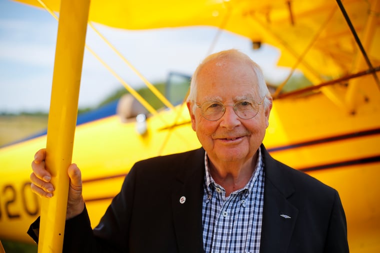 Mr. Pew got his pilot's license when he was 16 and loved to fly his Piper Comanche.