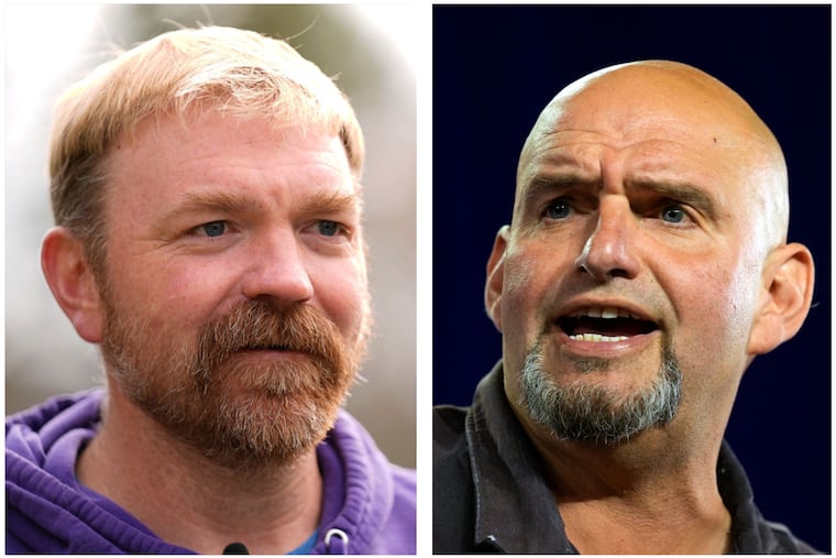 As Graham Platner (left) and John Fetterman trade barbs, Jonathan Zimmerman wonders what their back-and-forth says about the politicians who claim to speak for working Americans.