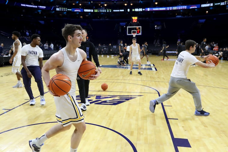 Collin O'Toole, a walk-on at Villanova, has basketball in his blood. His father is the associate head coach at the University of Pittsburgh.