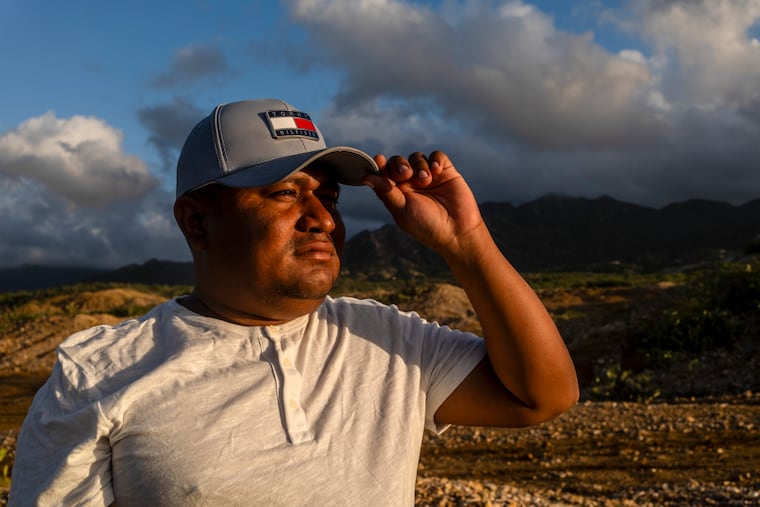 Aristótele Palmar García, a police inspector in Siapana, Colombia, Dec. 22, 2025. García said the area had become a ghost town.
