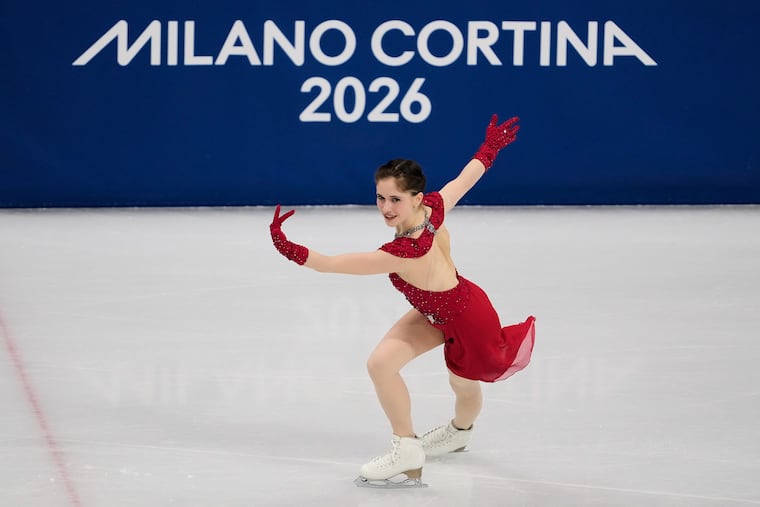 South Jersey's Isabeau Levito will try to rally to win a medal in figure skating's women's free skate on Thursday at the Olympics.